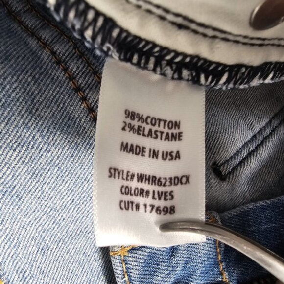 NWT HUDSON Made in USA 🇺🇸 ZOEEY HIGH RISE CUT OFF BOYFRIEND Jean‎ Shorts Sz 25 - Picture 16 of 16